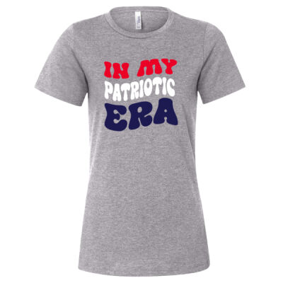 In My Patriotic Era Color Only  - Women’s Relaxed Fit Heather CVC Tee Thumbnail