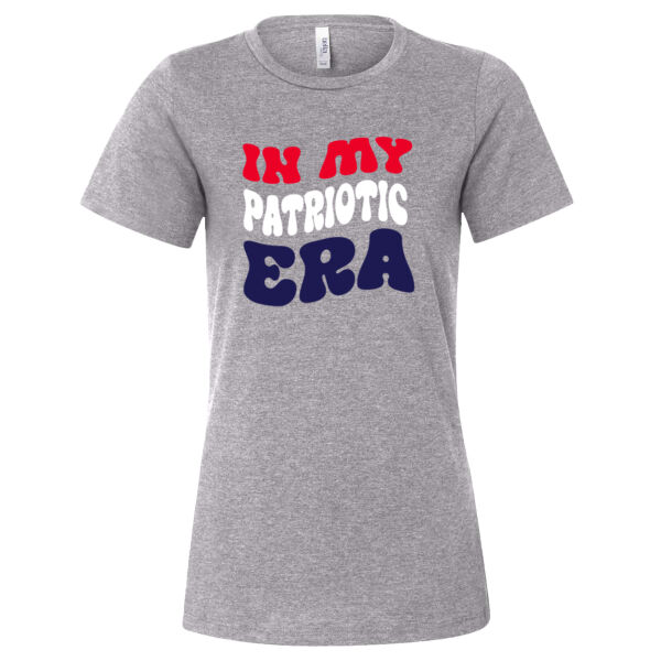 In My Patriotic Era Color Only  - Women’s Relaxed Fit Heather CVC Tee Thumbnail